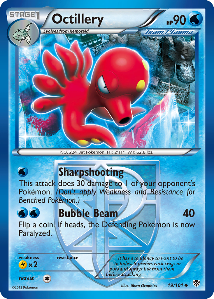 Octillery - 019/101 - Plasma Blast