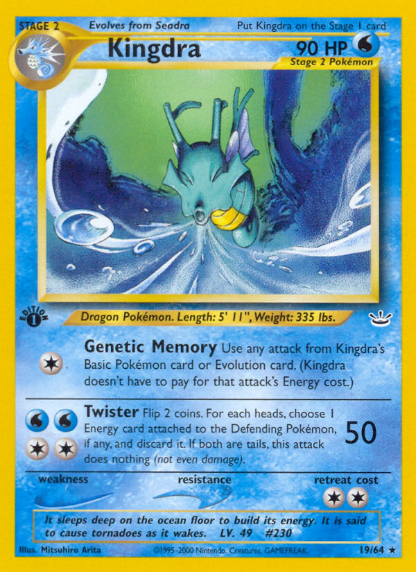 Kingdra - 19/64 - Neo Revelation