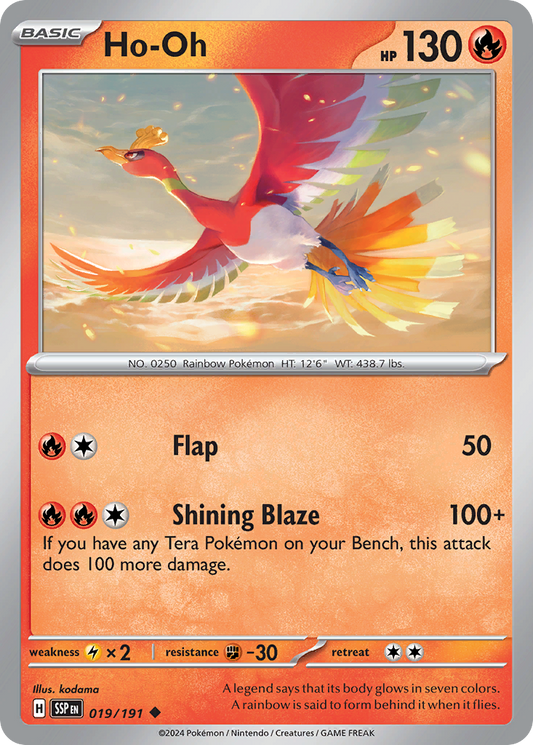 Ho-Oh - 019/191 - Surging Sparks