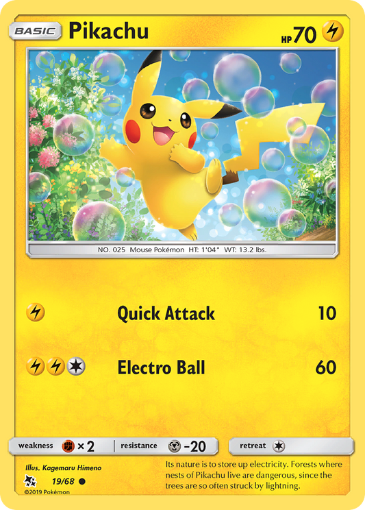 Pikachu - 19/68 - Hidden Fates