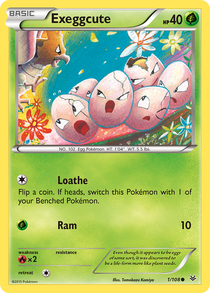 Exeggcute - 001/108 - Roaring Skies