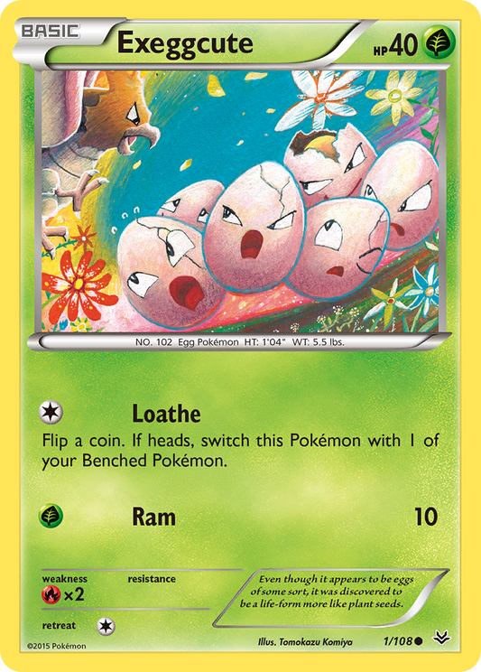 Exeggcute - 001/108 - Roaring Skies