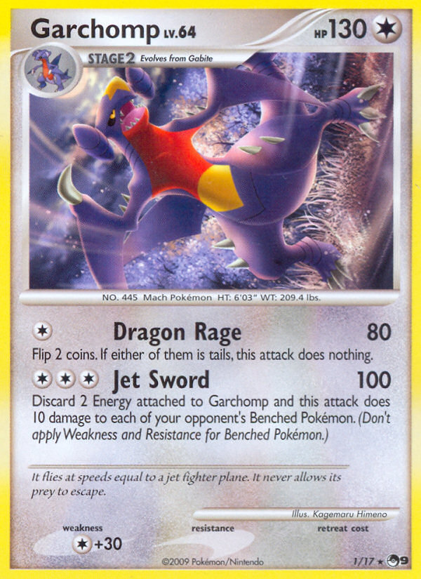 Garchomp - 01/17 - POP Series 9