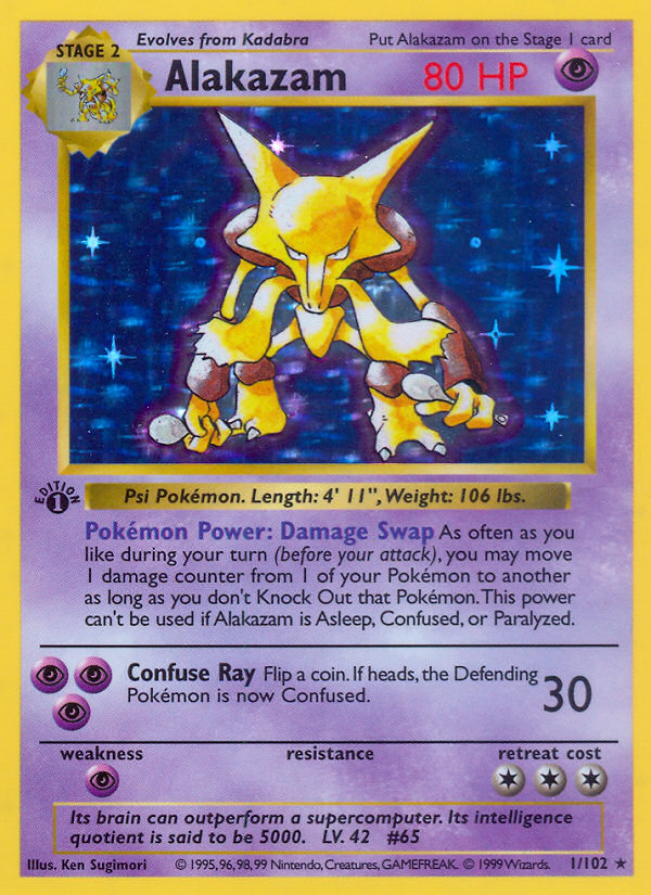 Alakazam - 001/102 - Base