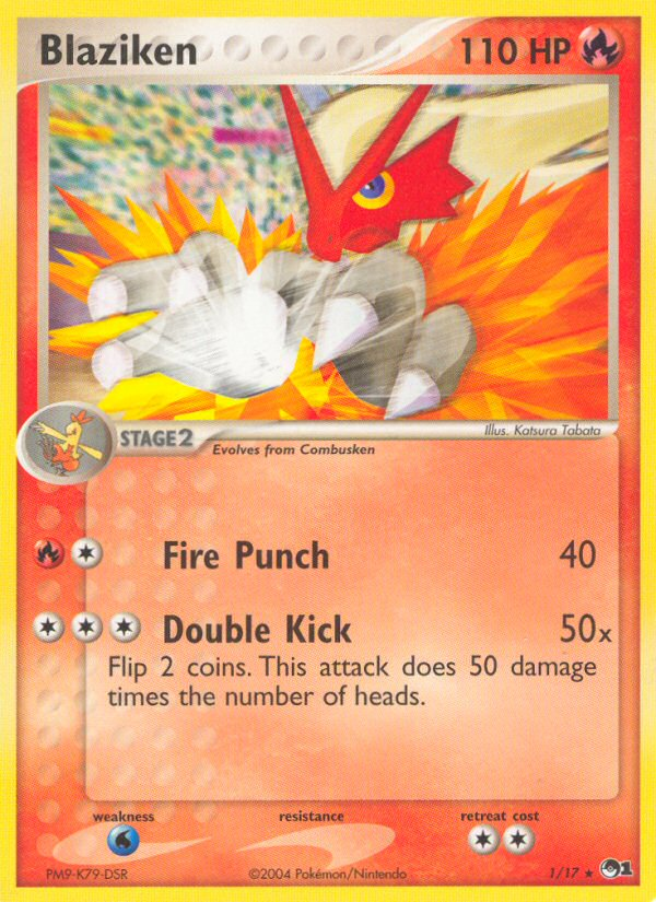 Blaziken - 01/17 - POP Series 1