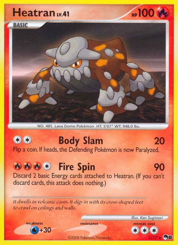 Heatran - 01/17 - POP Series 8