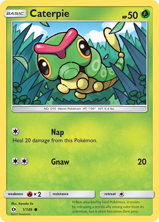 Caterpie - 001/149 - Sun & Moon