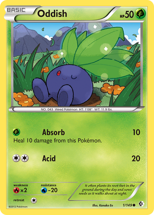 Oddish - 001/149 - Boundaries Crossed