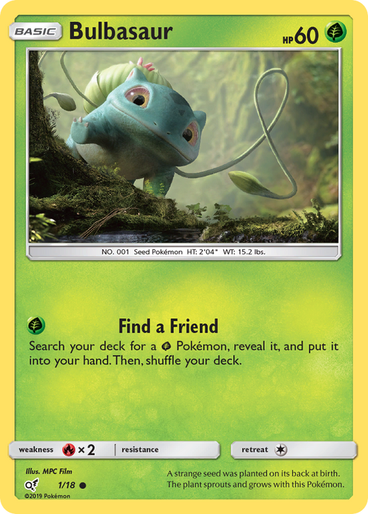 Bulbasaur - 01/18 - Detective Pikachu