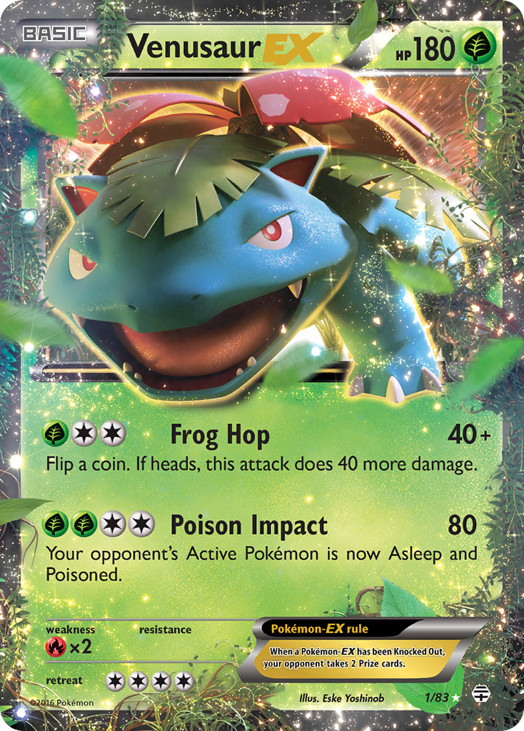 Venusaur-EX - 01/83 - Generations