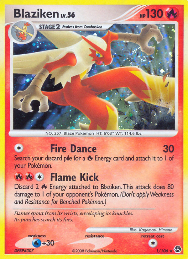 Blaziken - 001/106 - Great Encounters