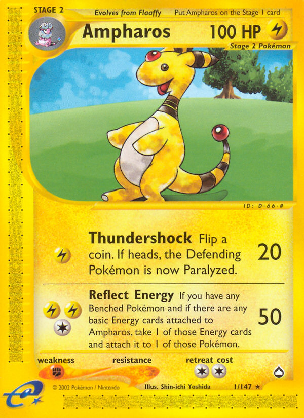 Ampharos - 001/147 - Aquapolis