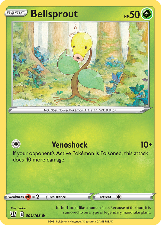 Bellsprout - 001/163 - Battle Styles