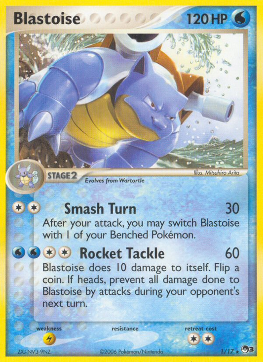 Blastoise - 01/17 - POP Series 3