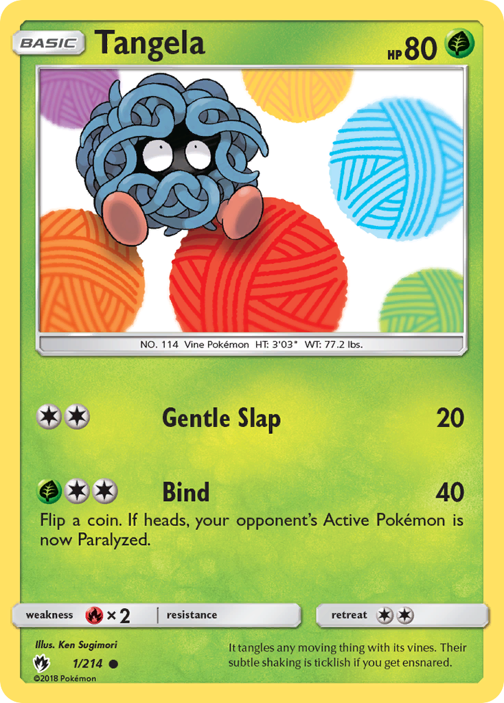 Tangela - 001/214 - Lost Thunder