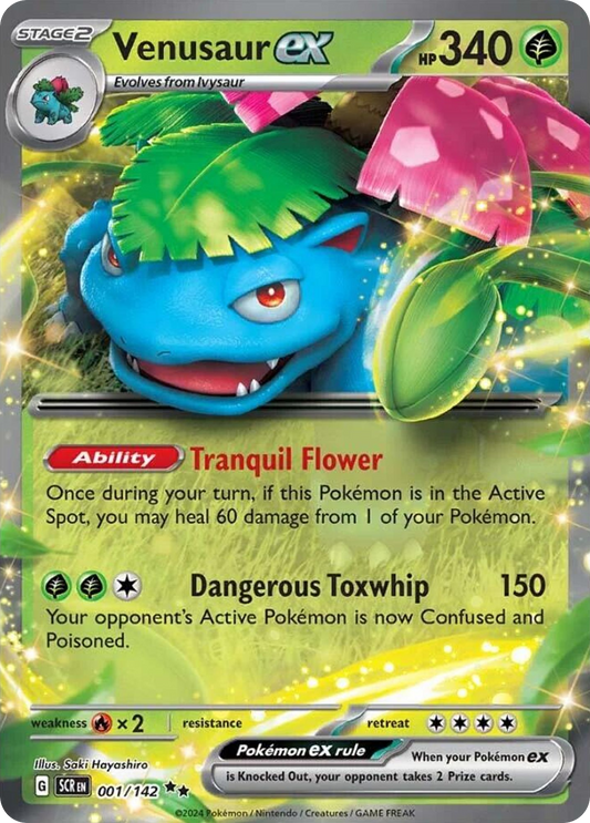 Venusaur ex - 001/142 - Stellar Crown