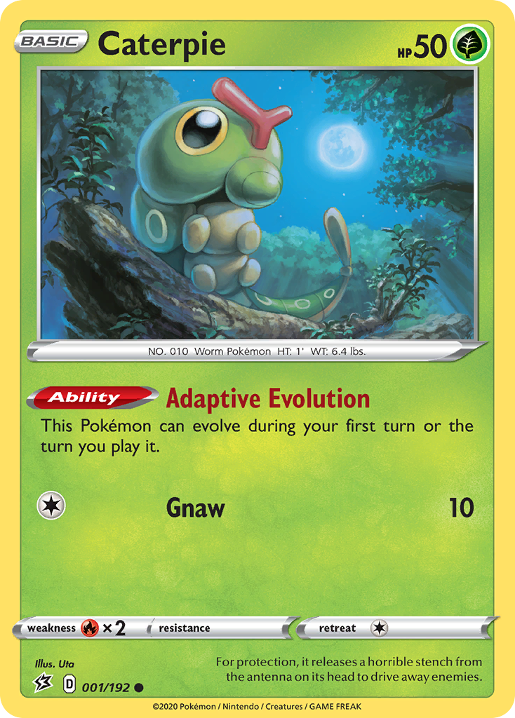 Caterpie - 001/192 - Rebel Clash