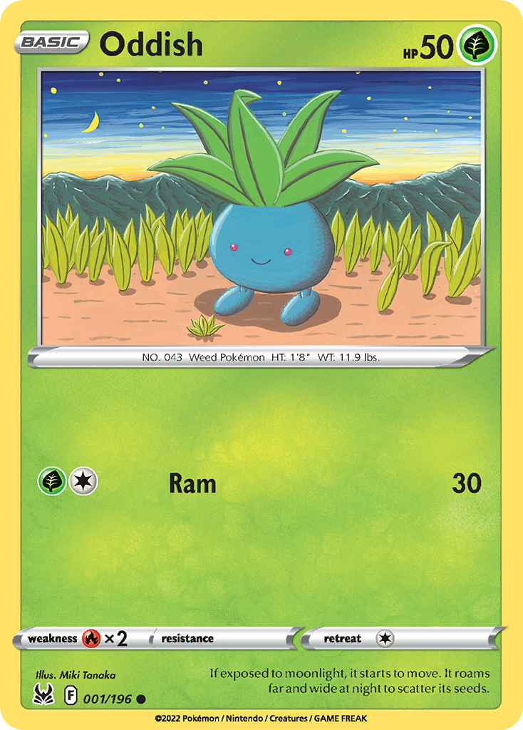 Oddish - 001/196 - Lost Origin