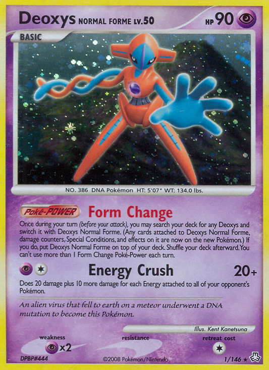 Deoxys Normal Forme - 001/146 - Legends Awakened