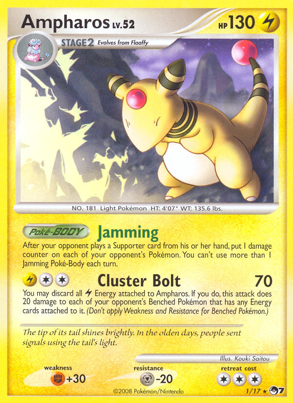 Ampharos - 01/17 - POP Series 7