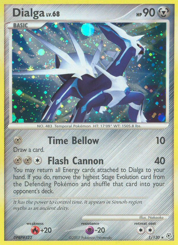 Dialga - 001/130 - Diamond & Pearl