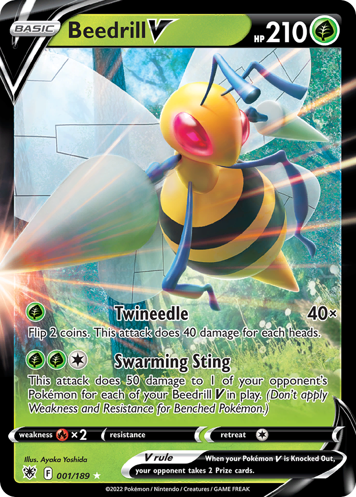 Beedrill V - 001/189 - Astral Radiance