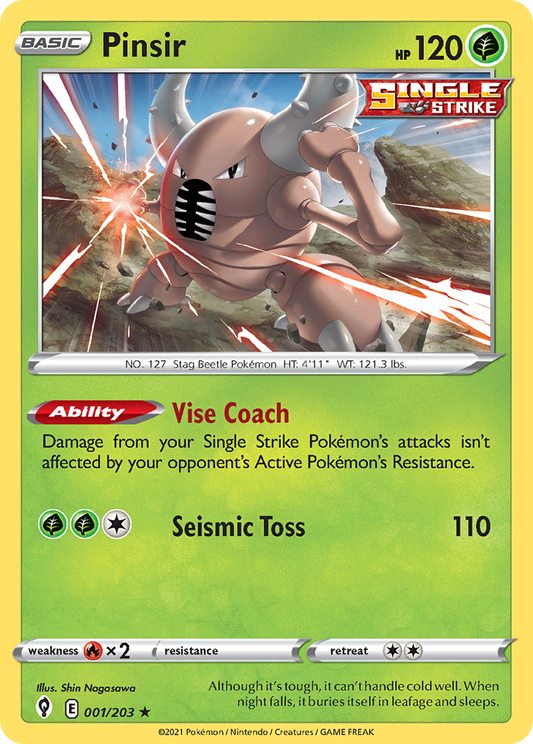 Pinsir - 001/203 - Evolving Skies