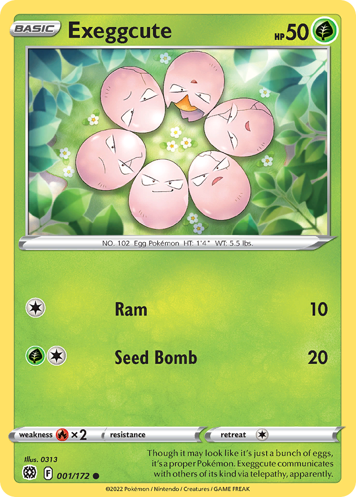 Exeggcute - 001/172 - Brilliant Stars