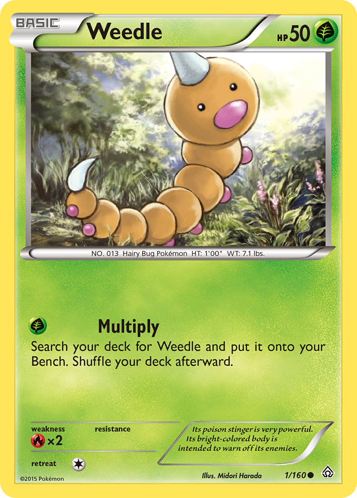 Weedle - 001/160 - Primal Clash