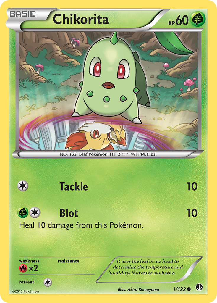 Chikorita - 001/122 - BREAKpoint