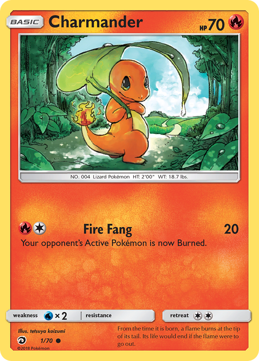 Charmander - 01/70 - Dragon Majesty