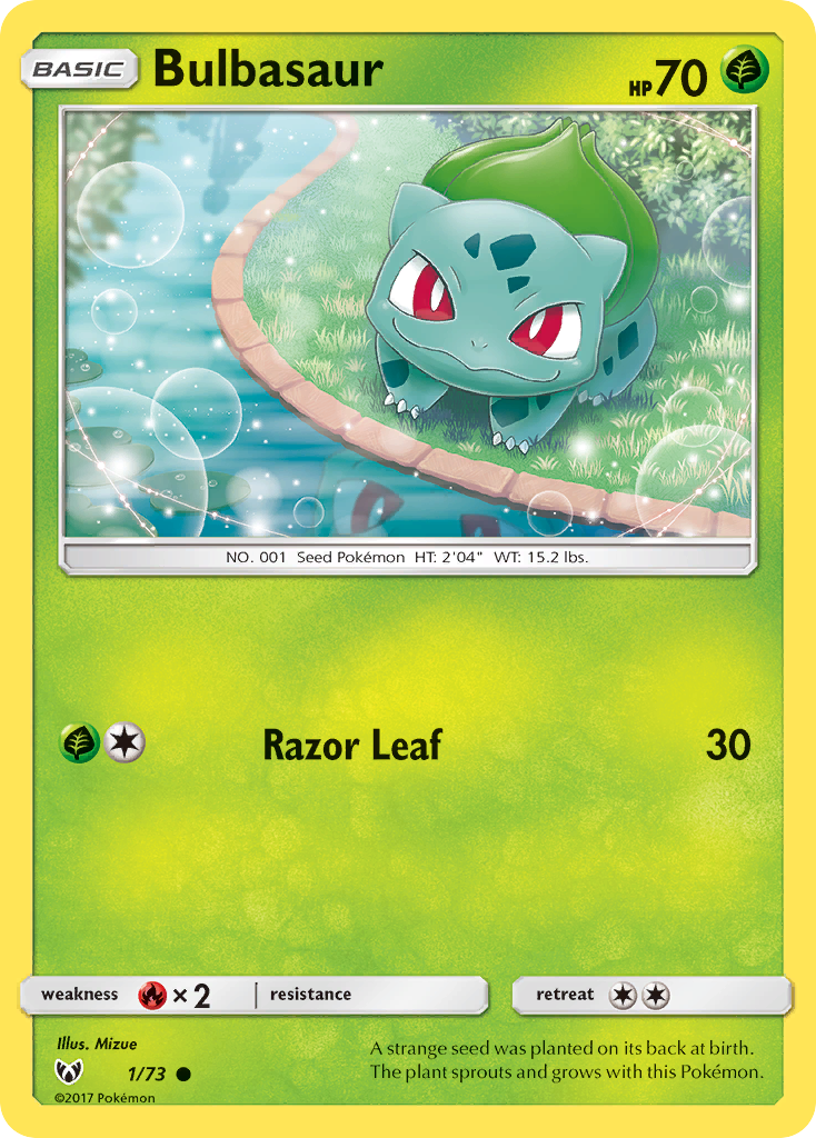 Bulbasaur - 01/73 - Shining Legends