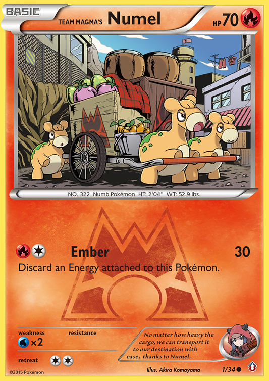 Team Magma's Numel - 01/34 - Double Crisis