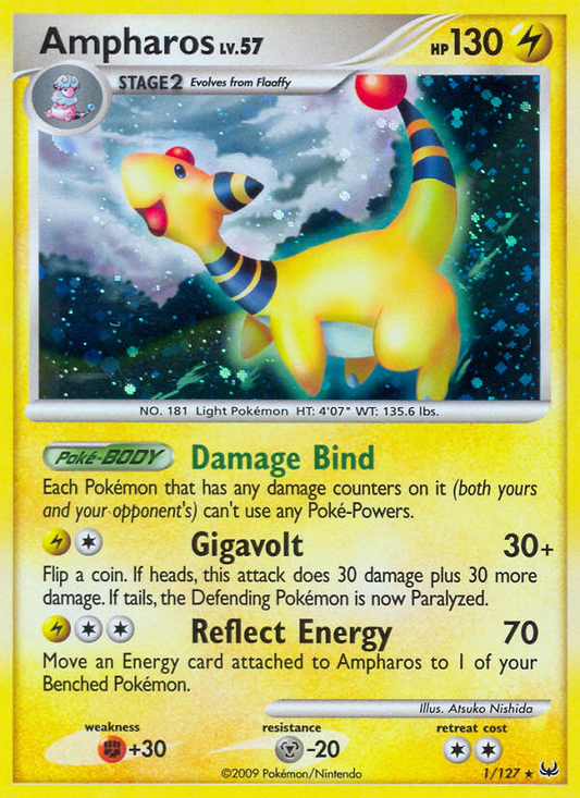 Ampharos - 001/127 - Platinum