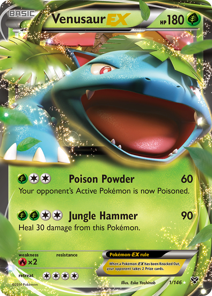 Venusaur-EX - 001/146 - XY