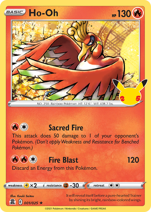 Ho-Oh - 01/25 - Celebrations