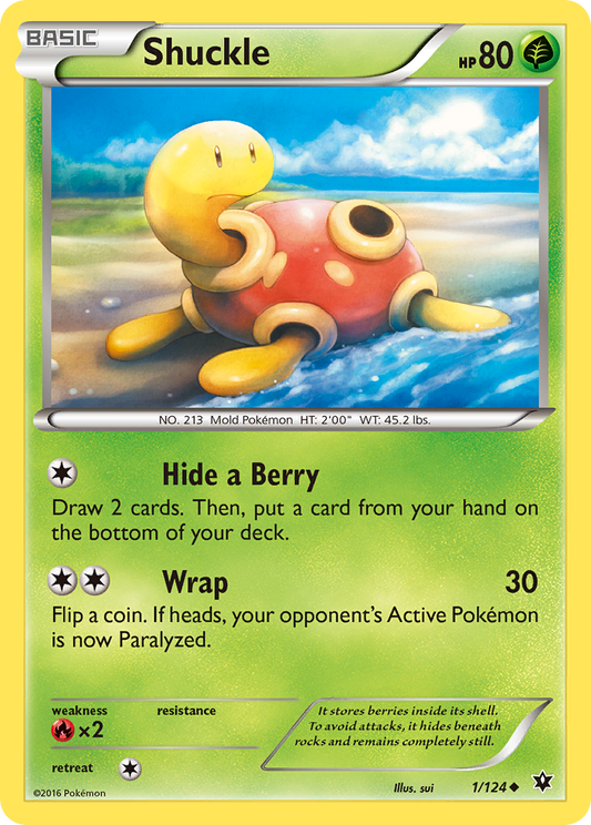 Shuckle - 001/124 - Fates Collide