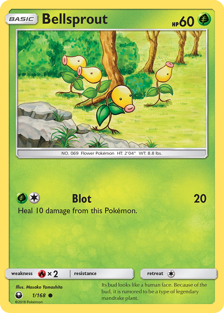 Bellsprout - 001/168 - Celestial Storm