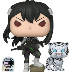 Kaiju No. 8 Mina Ashiro & Bakko Funko Pop! Vinyl Figure and Buddy #2085 - Entertainment Earth Exclusive