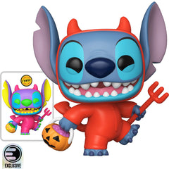 Lilo & Stitch Devilish Stitch Funko Pop! Vinyl Figure #1701 - Entertainment Earth Exclusive