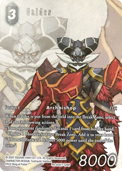 Galdes - PR-054/7-129H - Promo - FF: Promo Cards