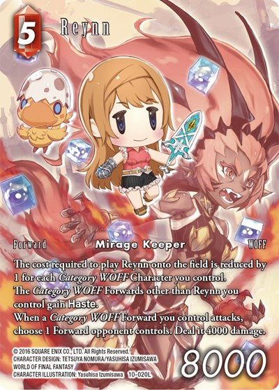 Reynn - 10-020L - Legend (Full Art) - Opus X