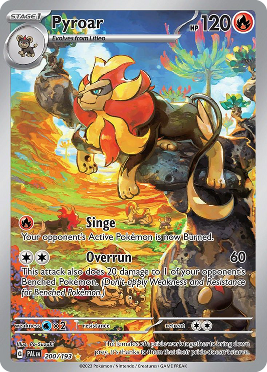 Pyroar - 200/193 - Paldea Evolved