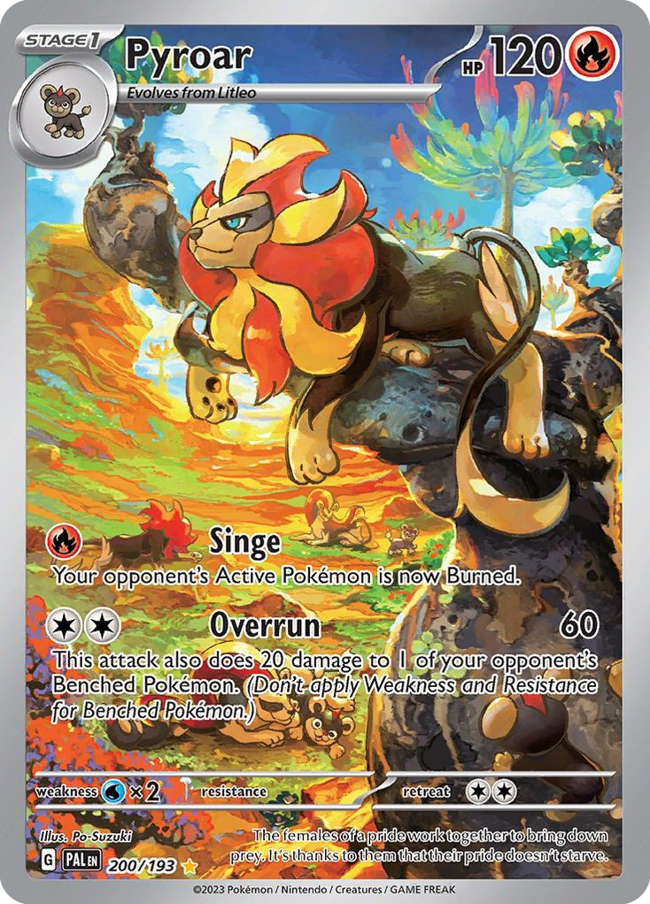 Pyroar - 200/193 - Paldea Evolved