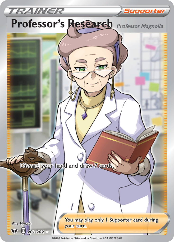 Professor's Research (Professor Magnolia) - 201/202 - Sword & Shield