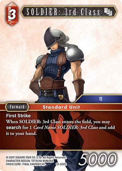 SOLDIER: 3rd Class - 10-009C - Common - Opus X