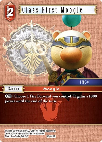 Class First Moogle - 10-015R - Rare - Opus X