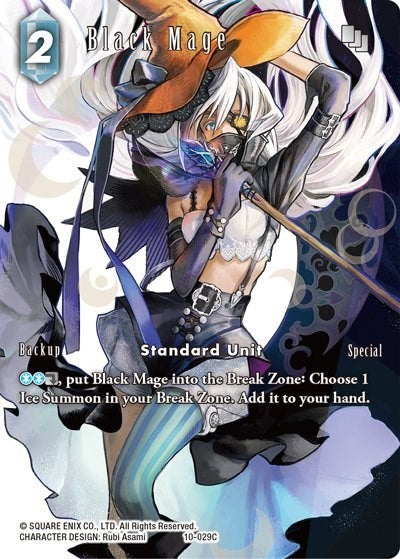 Black Mage - 10-029C - Common (Full Art) - Opus X