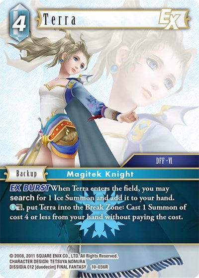 Terra EX - 10-036R - Rare - Opus X