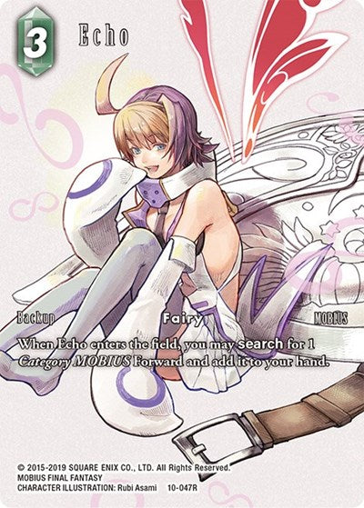 Echo - 10-047R - Rare (Full Art) - Opus X
